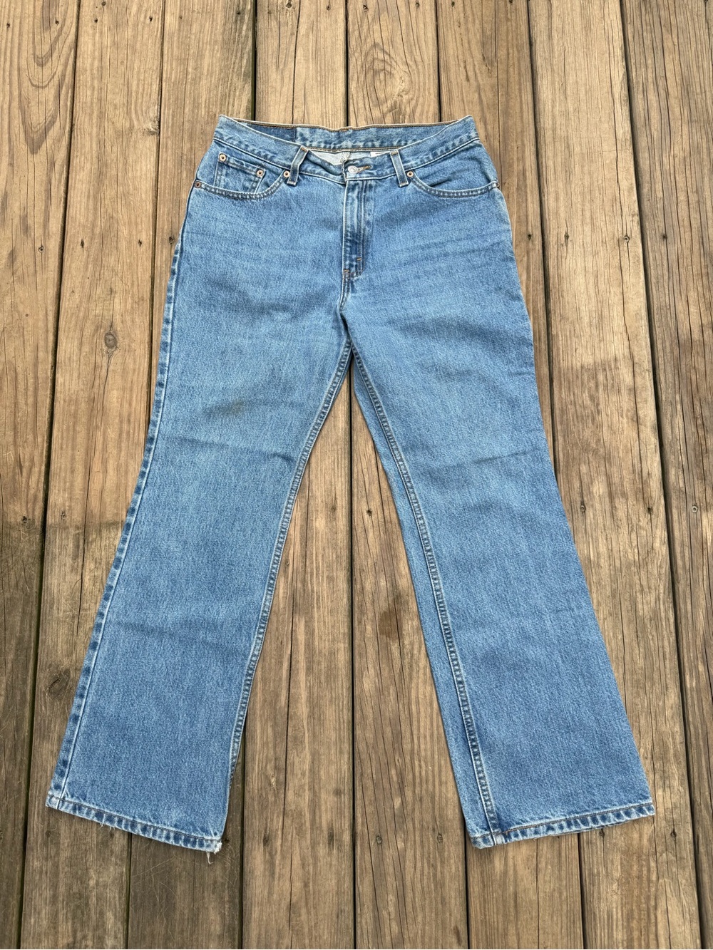 Levi's Light Blue Bootcut Jeans